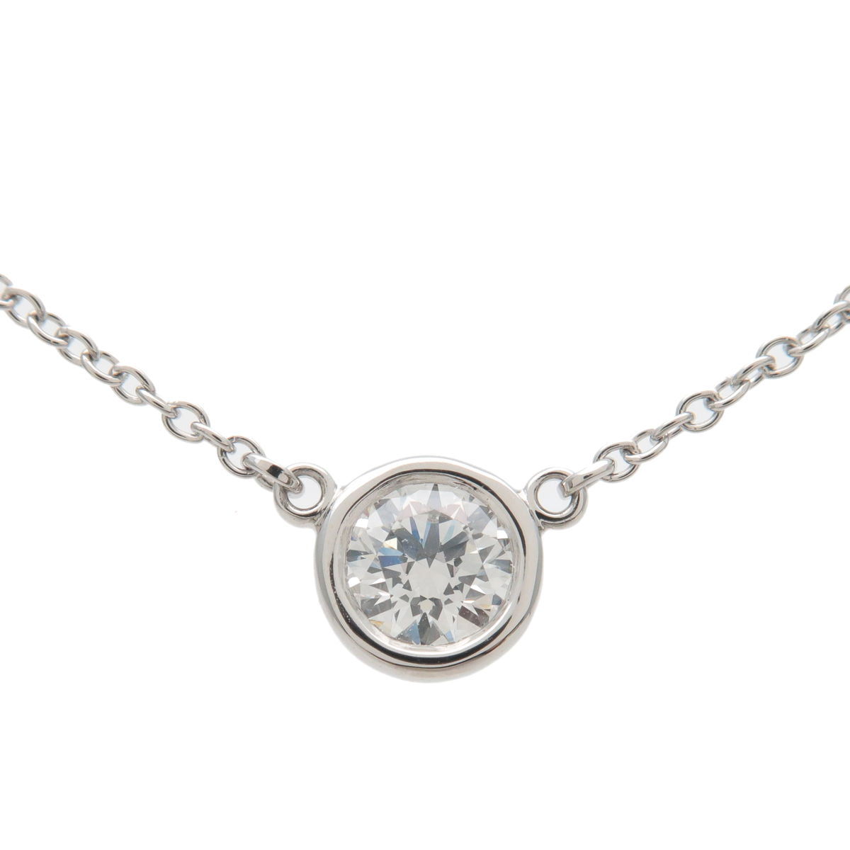 Tiffany&Co.-By-the-Yard-1P-Diamond-Necklace-0.33ct-PT950-Platinum