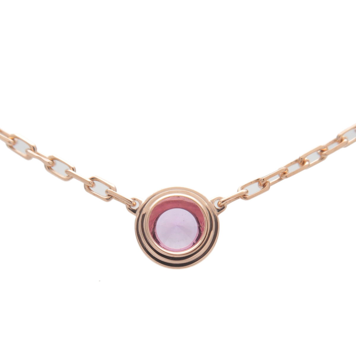 Louis Vuitton Pendantif Empreinte Necklace Pink Sapphire K18Wg