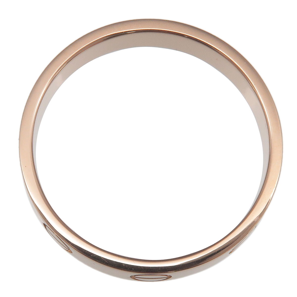 Cartier Mini Love Ring K18PG 750 Rose Gold #51 US5.5-6 EU51