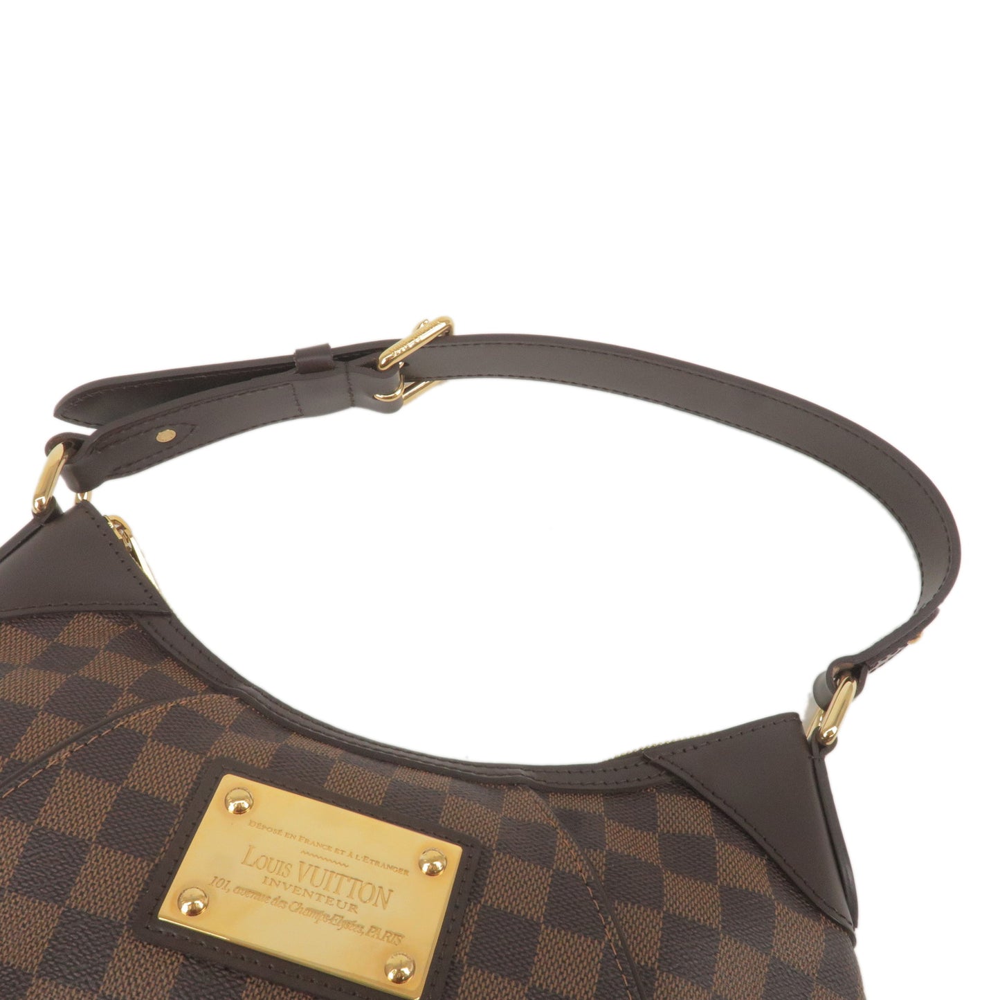 Louis Vuitton Damier Thames PM Shoulder Bag Hand Bag N48180