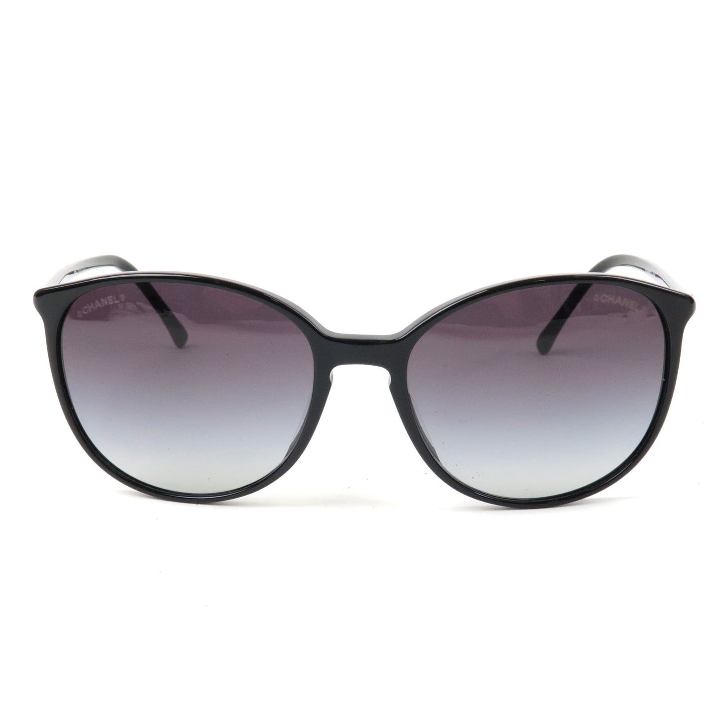 CHANEL Gradation Sunglasses Black 55□17 140 3N 5278-A