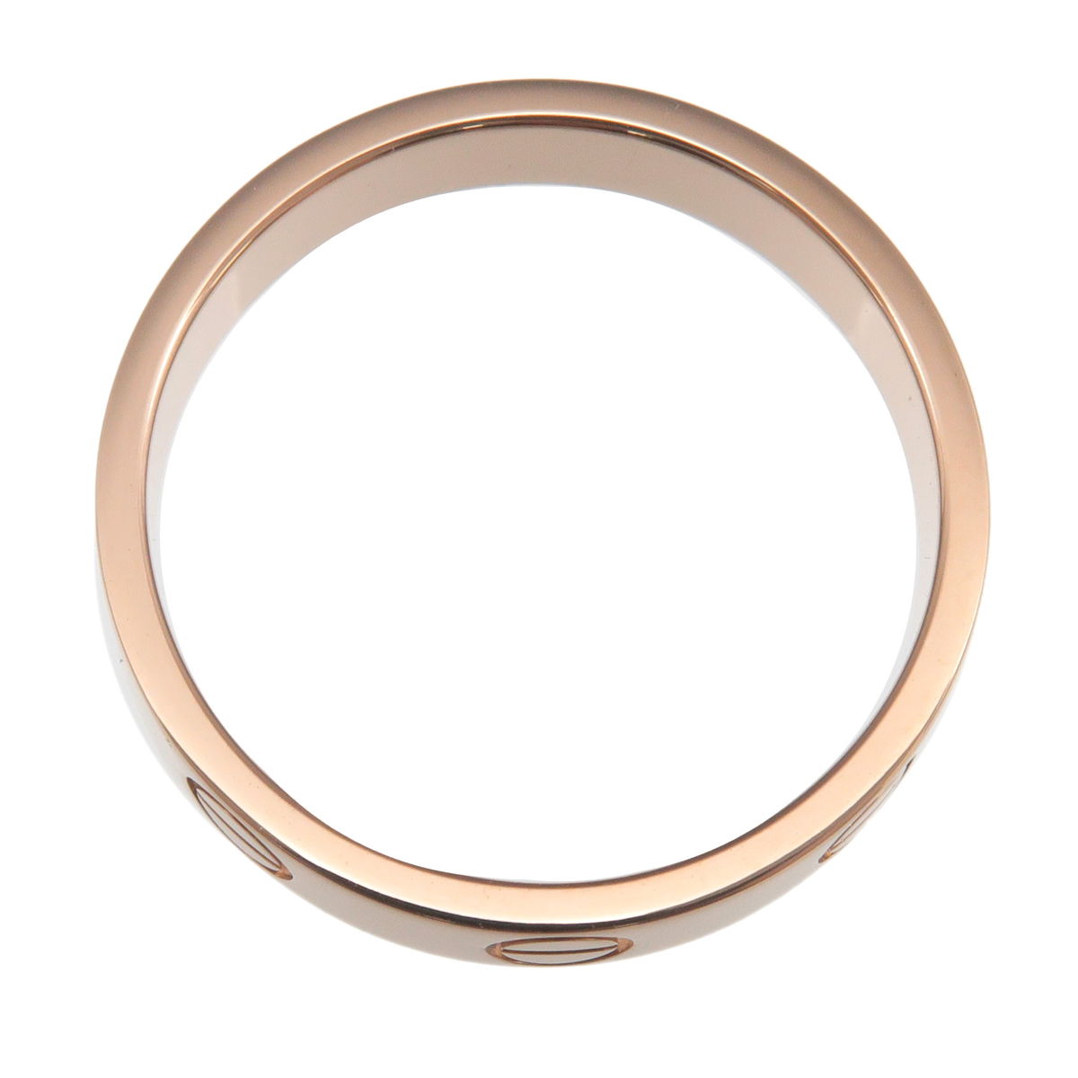 Cartier Mini Love Ring K18PG 750 Rose Gold #49 US5 HK10.5 EU9