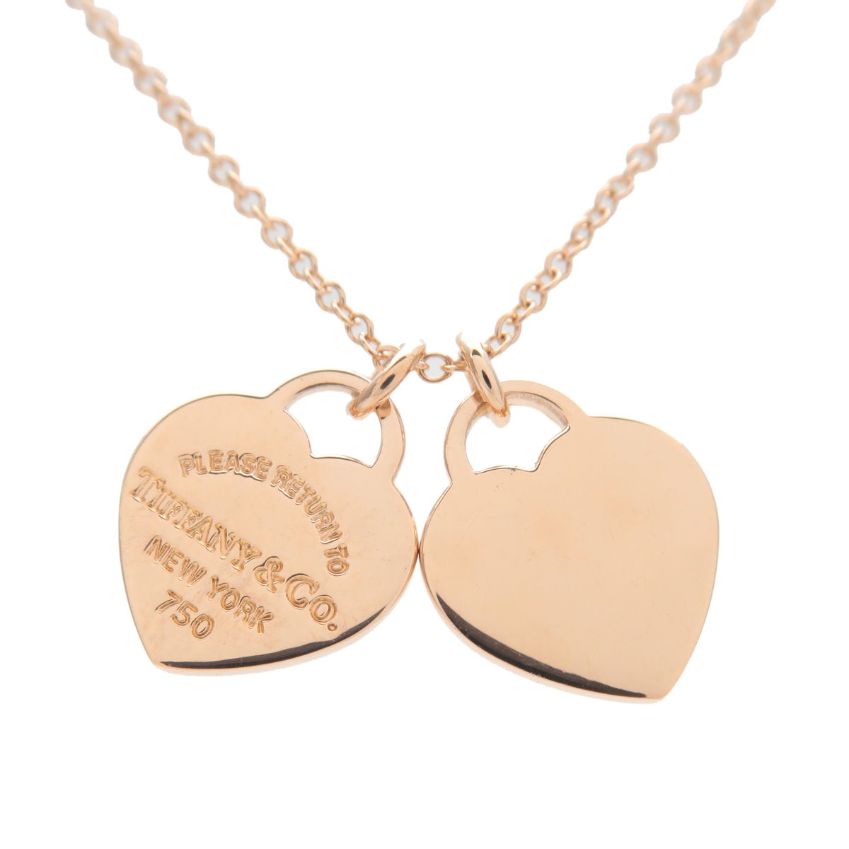 -Tiffany&Co.-Return-to-Tiffany-Double-Heart-Tag-Necklace-K18-750PG