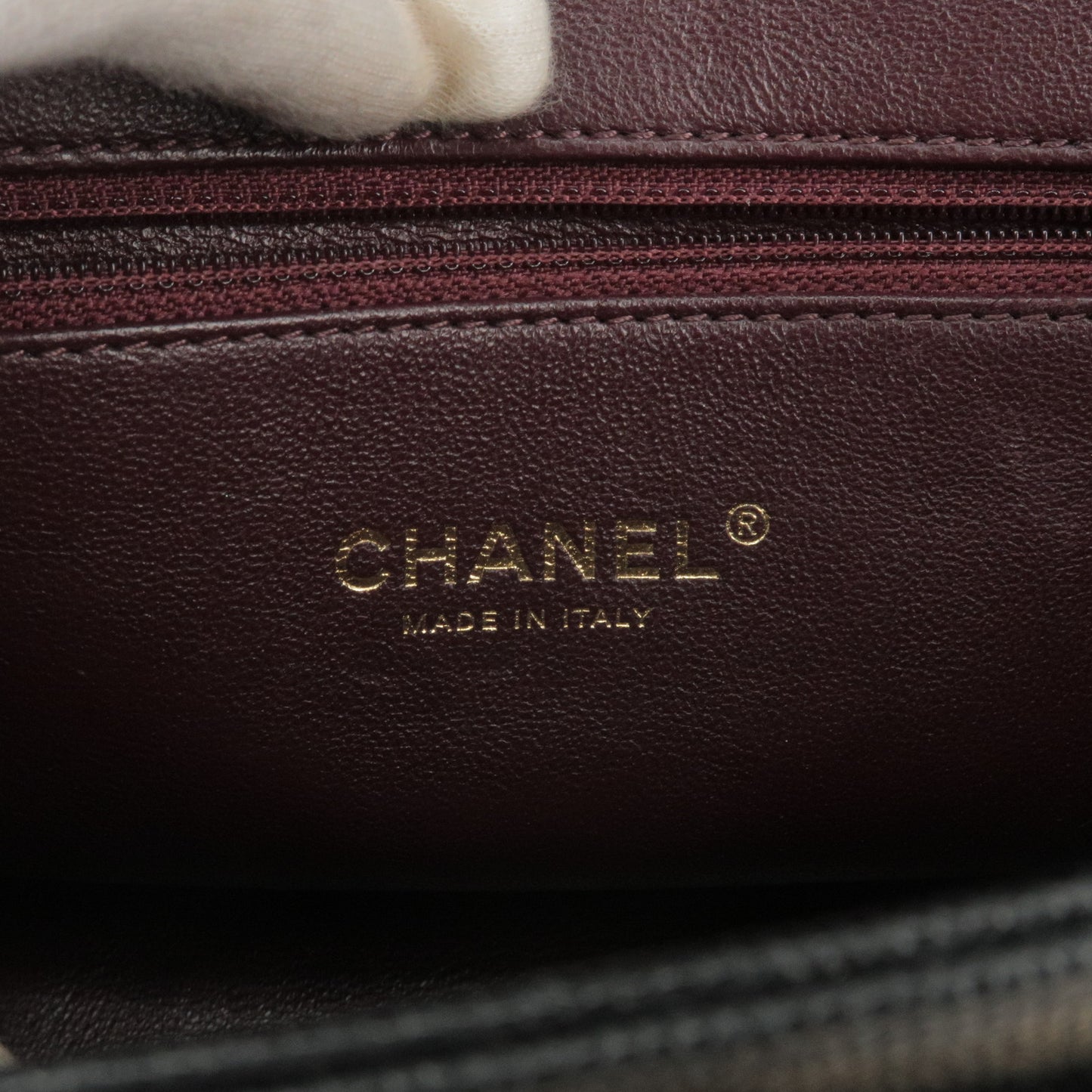 CHANEL Matelasse Caviar Skin Affinity S Chain Shoulder Bag A93749