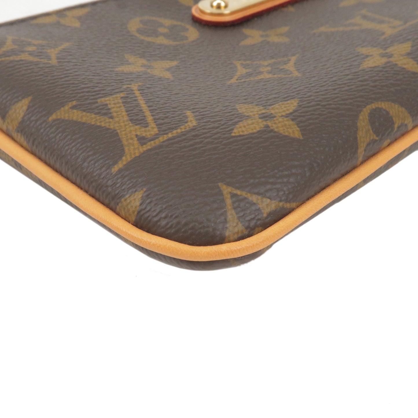 Louis Vuitton Monogram Pochette Milla MM Hand Bag M60094