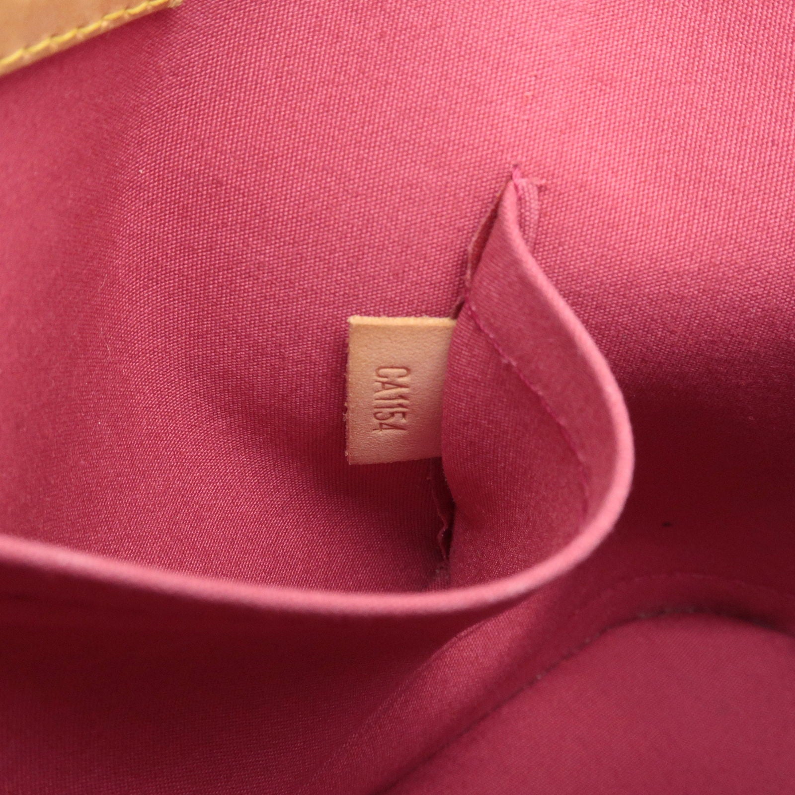 Louis Vuitton Hot Pink Monogram Vernis Alma Bb Bag