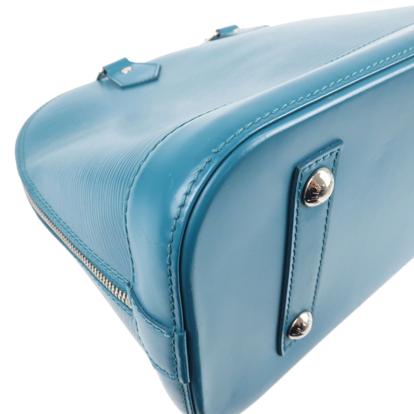 Louis-Vuitton-Epi-Alma-PM-Hand-Bag-Cyan-Blue-M40624 – dct