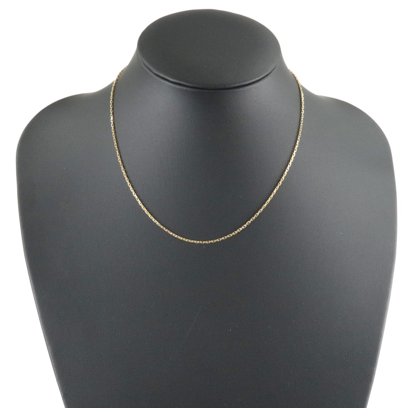 Cartier Link Slave Chain Necklace K18YG 750YG Yellow Gold