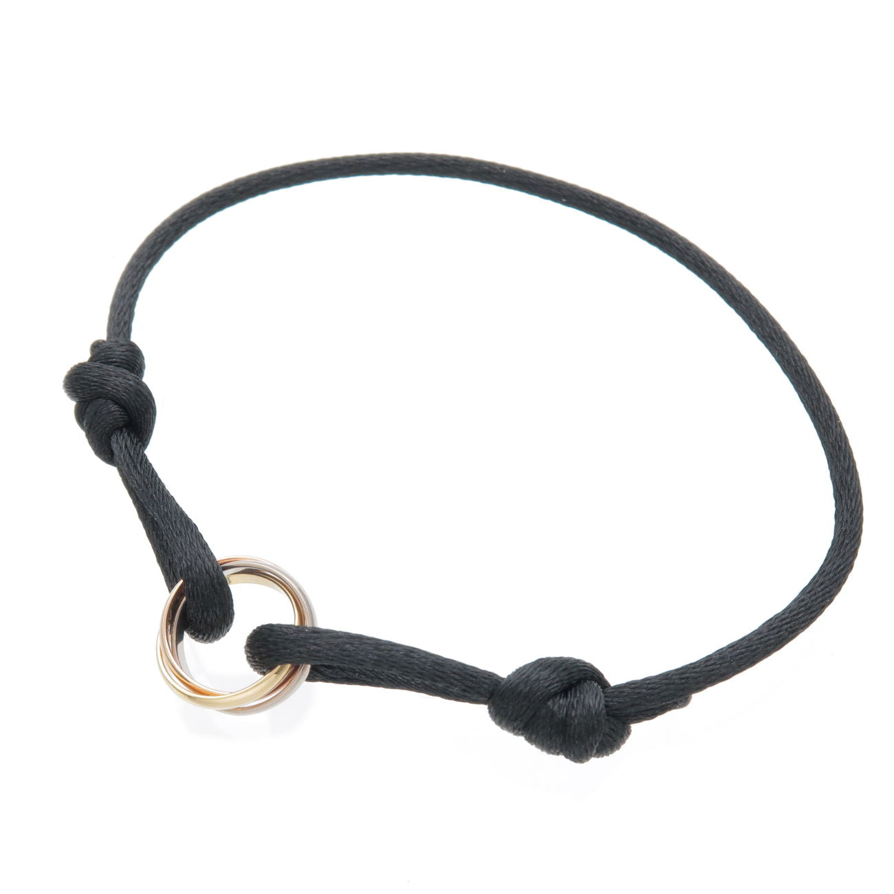 Cartier-Trinity-Cord-Bracelet-K18-Yellow/White/Rose-Gold