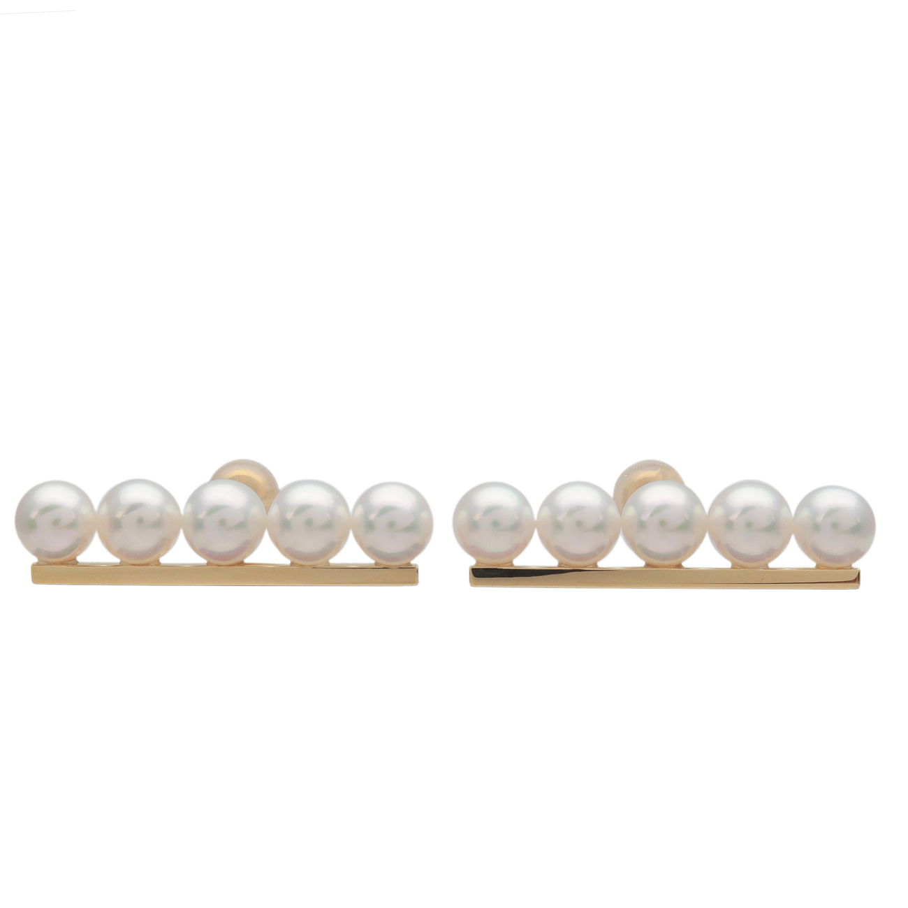 TASAKI-Balance-Plus-Pearl-Earrings-K18YG-750YG-Yellow-Gold