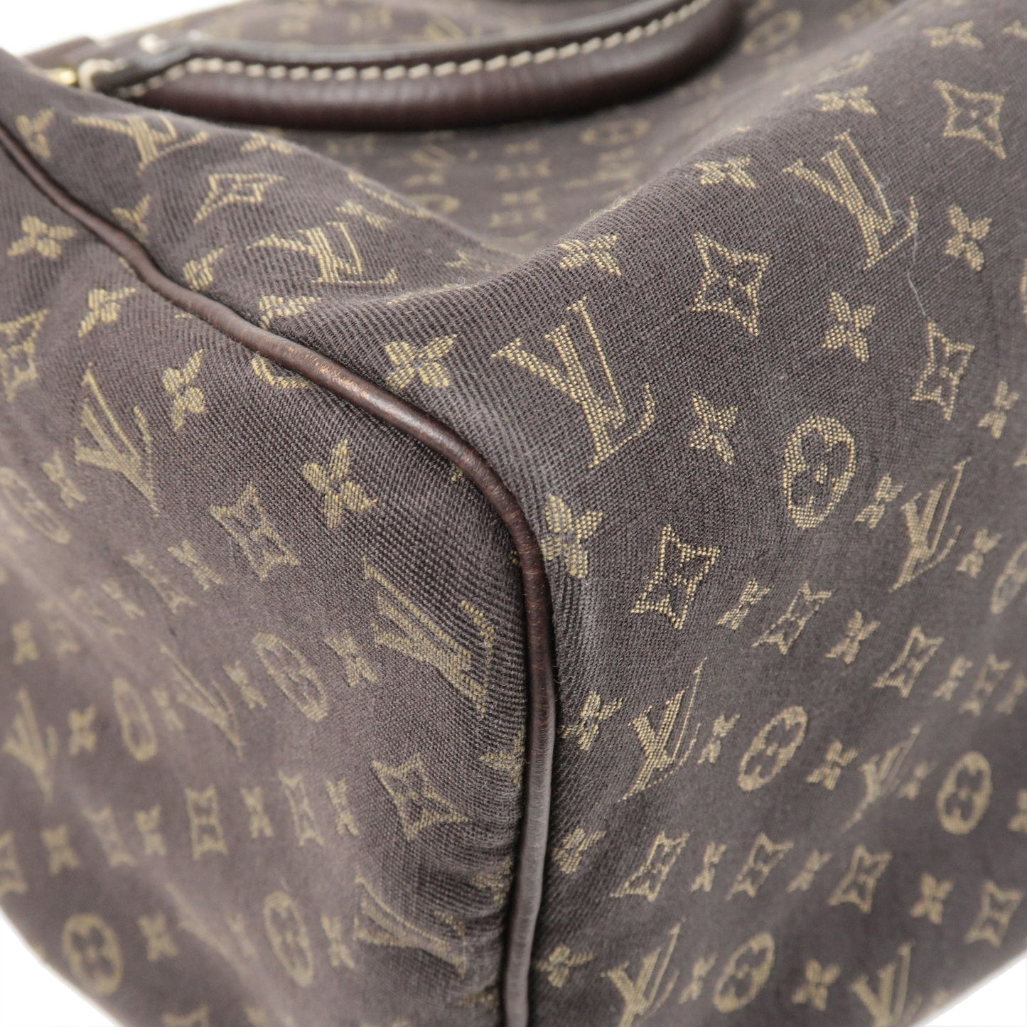 Louis Vuitton Monogram Minilin Speedy 30 Boston Bag Ebene M95224