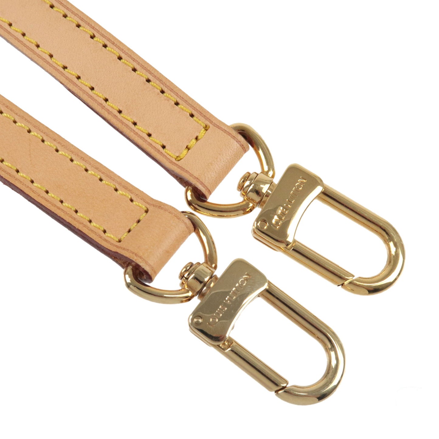 Louis Vuitton Nume Leather Shoulder Strap Adjustable Beige