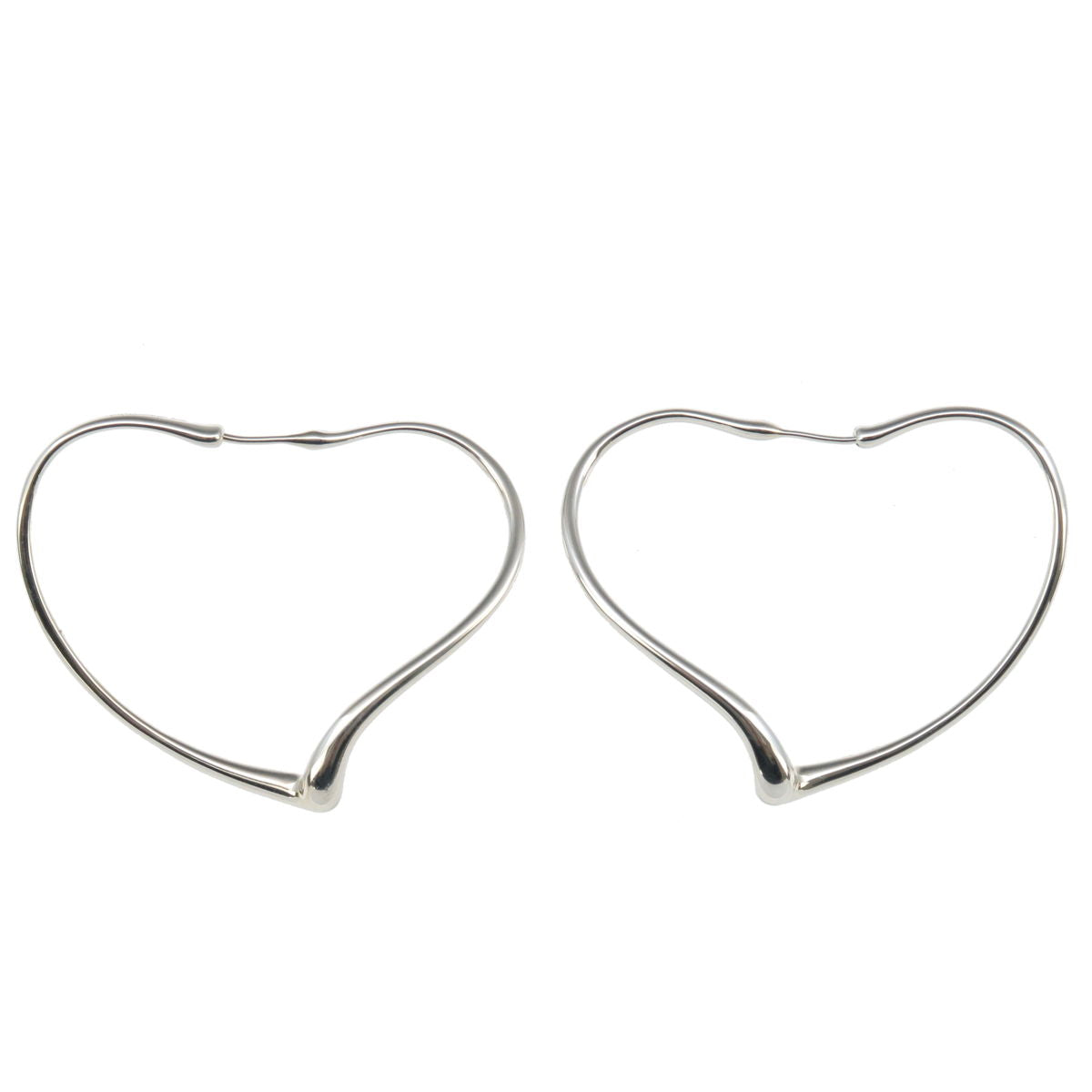 Tiffany&Co.-Tiffany-Open-Heart-Hoop-Earring-Medium-SV925-Silver