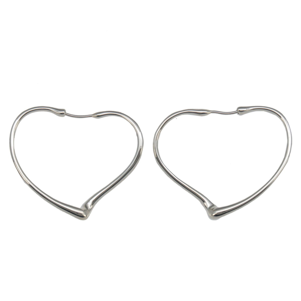 Tiffany&Co.-Tiffany-Open-Heart-Hoop-Earrings-Small-SV925-Silver