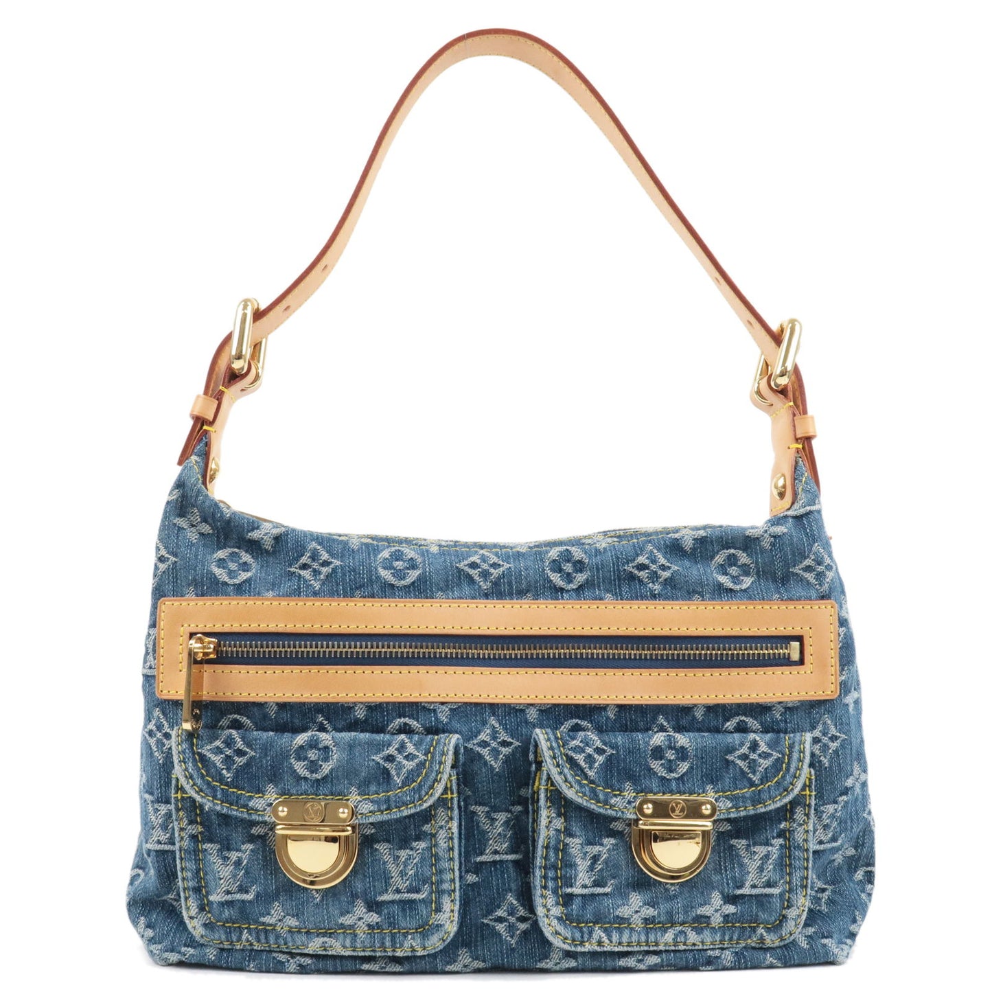 Louis-Vuitton-Monogram-Denim-Baggy-PM-Shoulder-Bag-M95049 – dct-ep_vintage  luxury Store