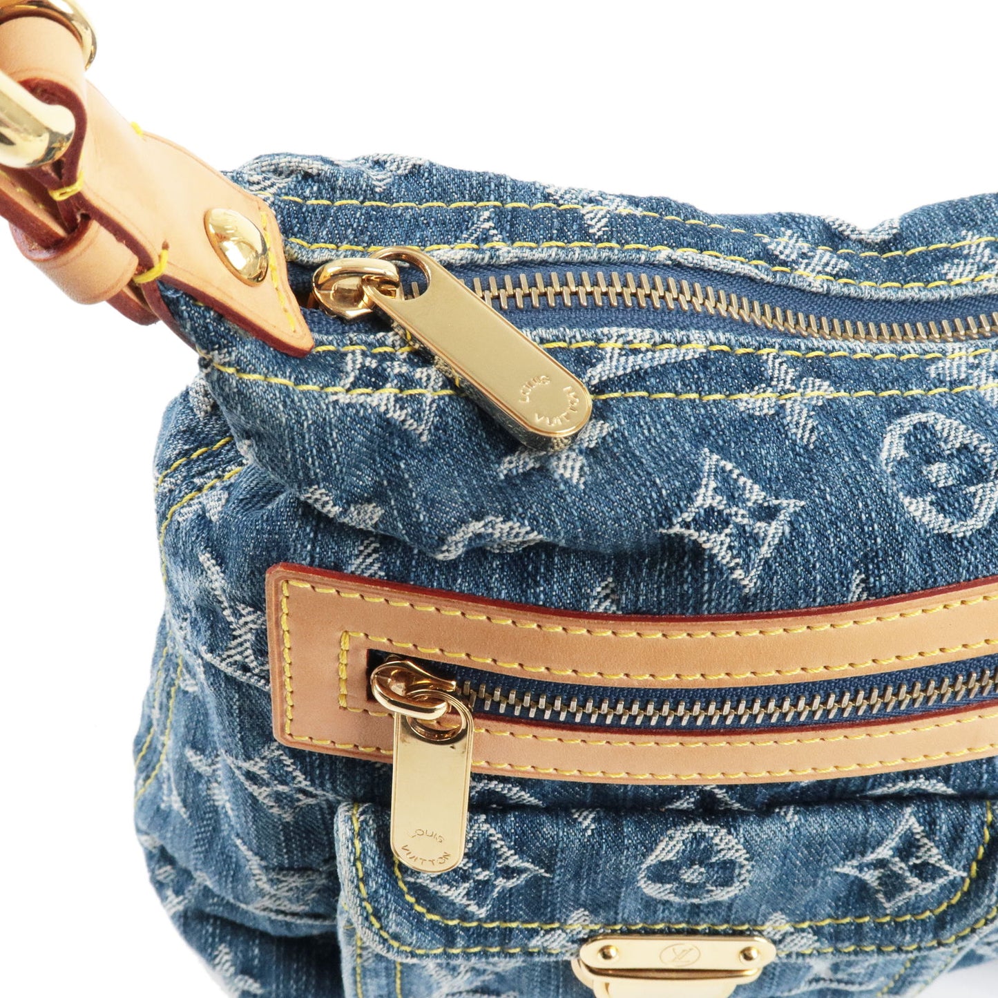 Louis-Vuitton-Monogram-Denim-Baggy-PM-Shoulder-Bag-Blue-M95049