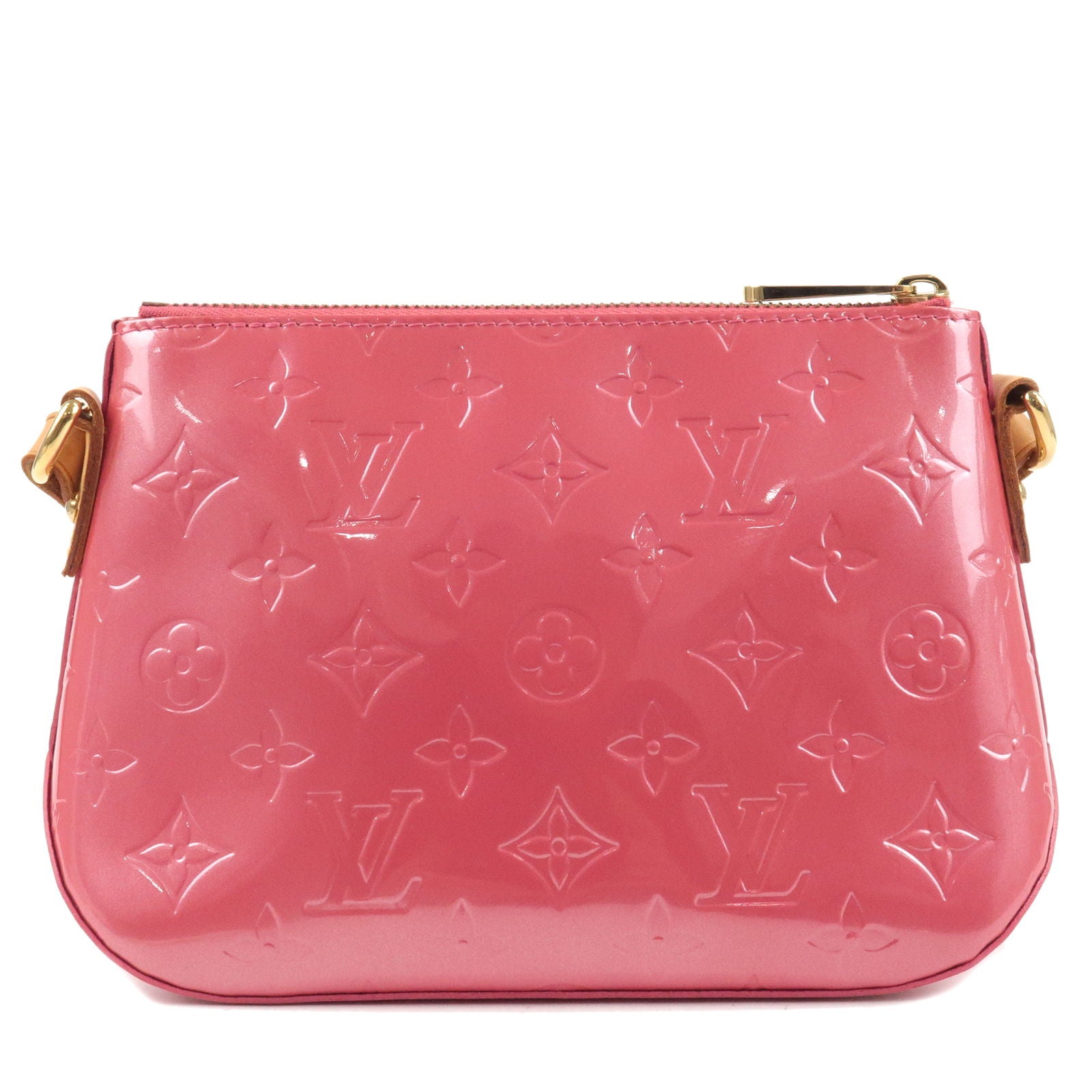 Louis Vuitton Framboise Pink Monogram Minna Street Vernis Shoulder Bag
