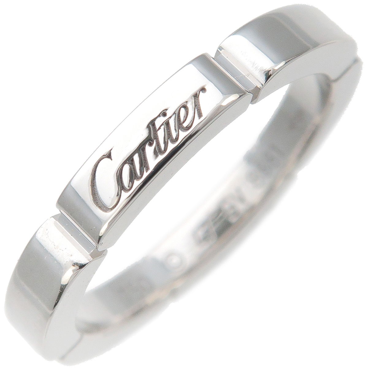 Cartier-maillon-Panthere-Ring-White-Gold-K18WG-#47-US4-EU47