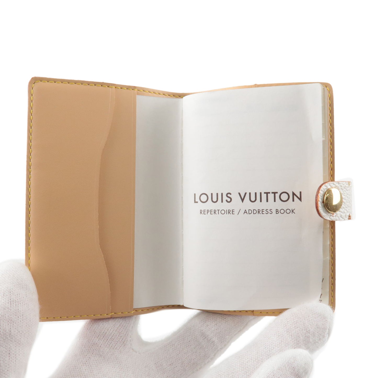 Louis Vuitton Monogram Multi Color Agenda Mini Blanc M92653