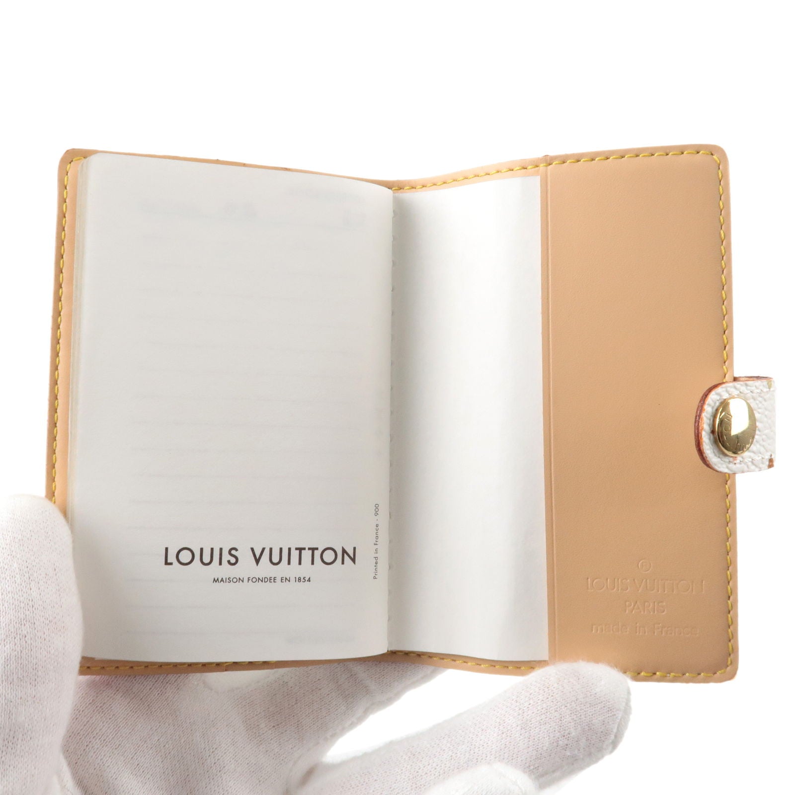 Louis Vuitton Louis Vuitton White Multicolor Monogram Agenda Mini