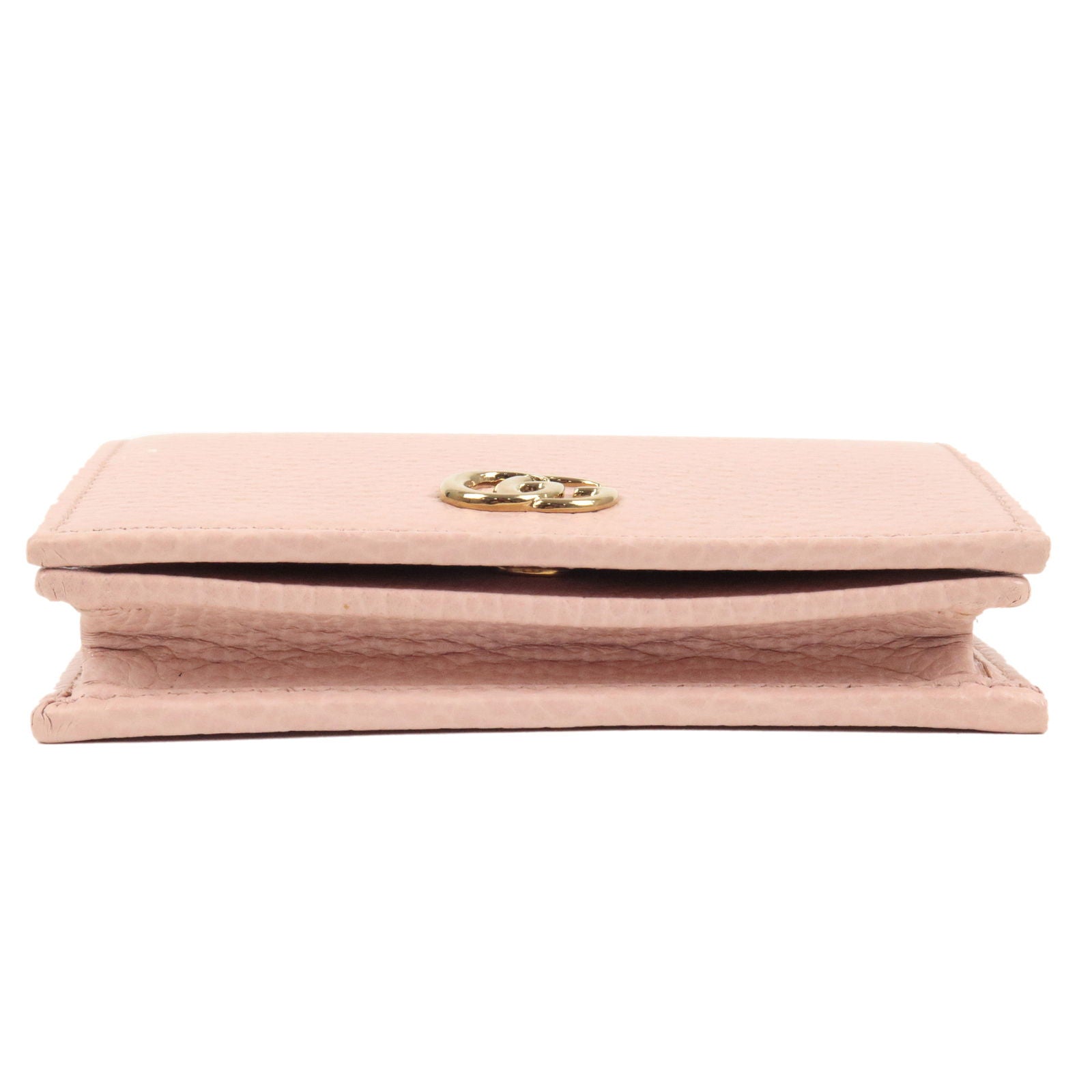 BURBERRY Trench Leather Continental Wallet Blossom Pink