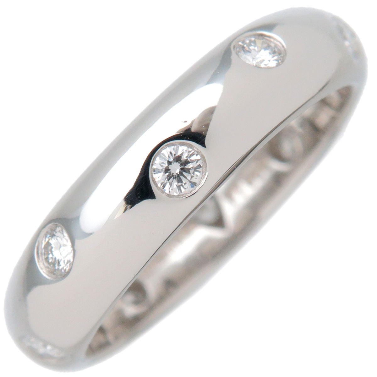 Tiffany&Co.-Dots-Ring-10P-Diamond-PT950-Platinum-US4.5-HK9.5-EU48