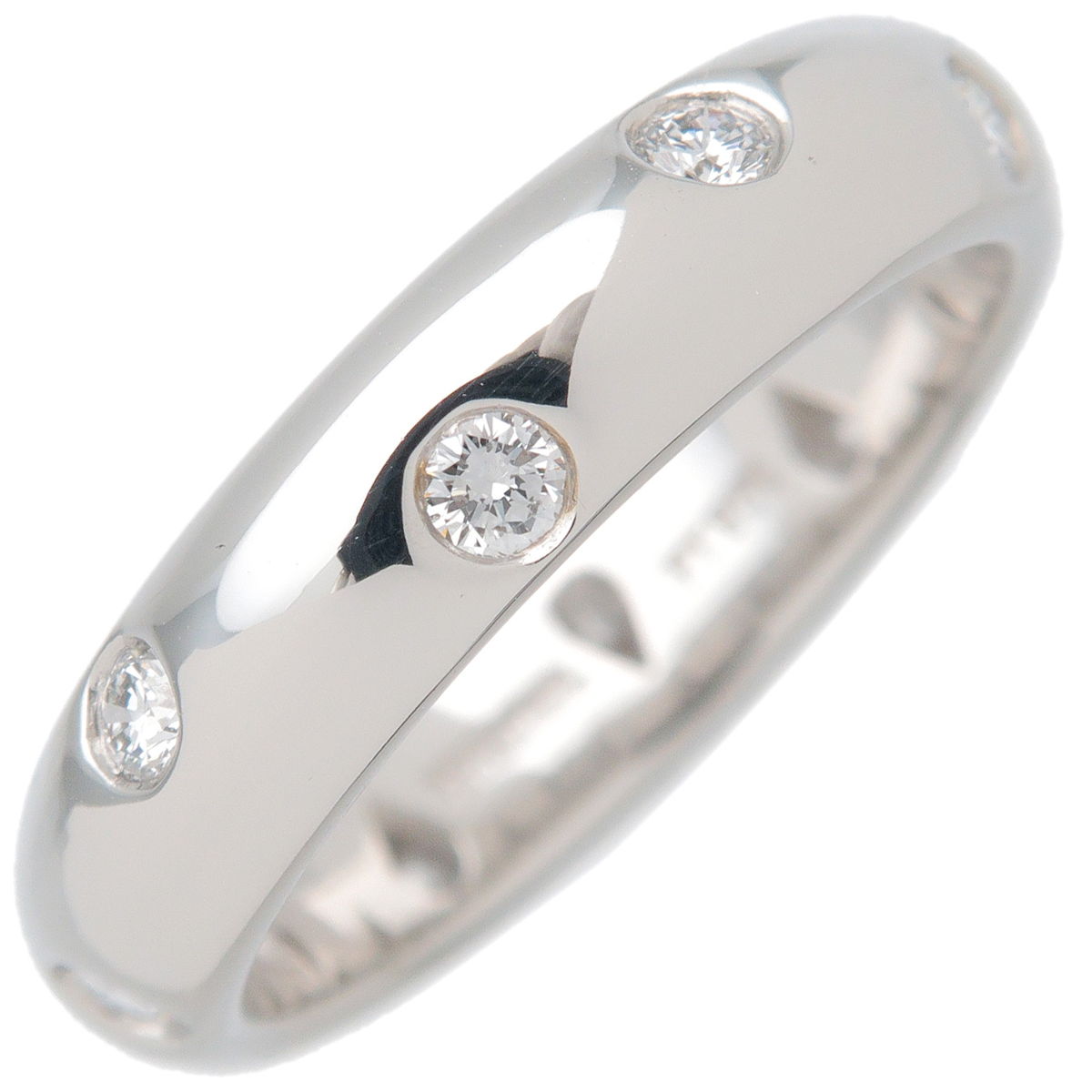 Tiffany&Co.-Dots-Ring-10P-Diamond-PT950-Platinum-US5-HK11-EU49