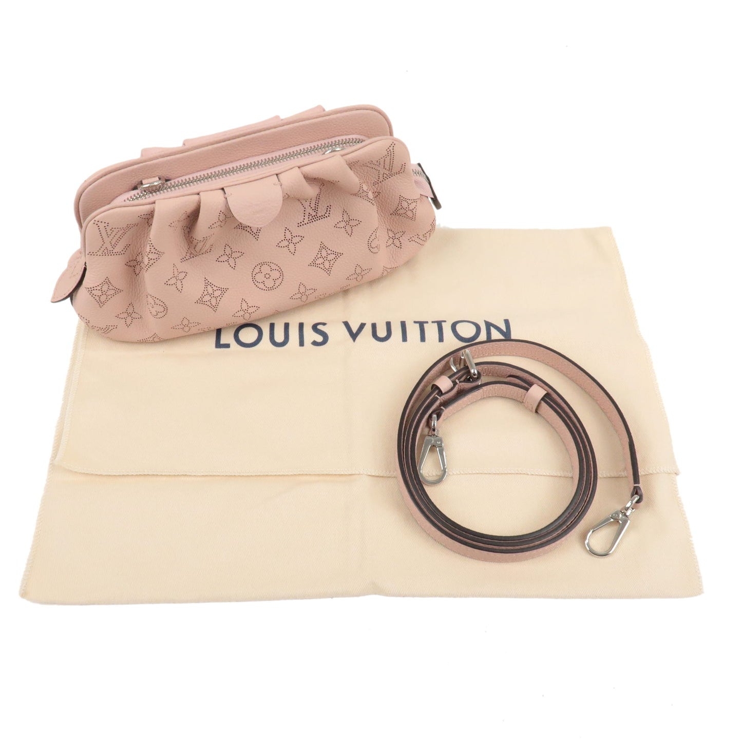 Louis Vuitton Monogram Mahina Scala Mini Pouch