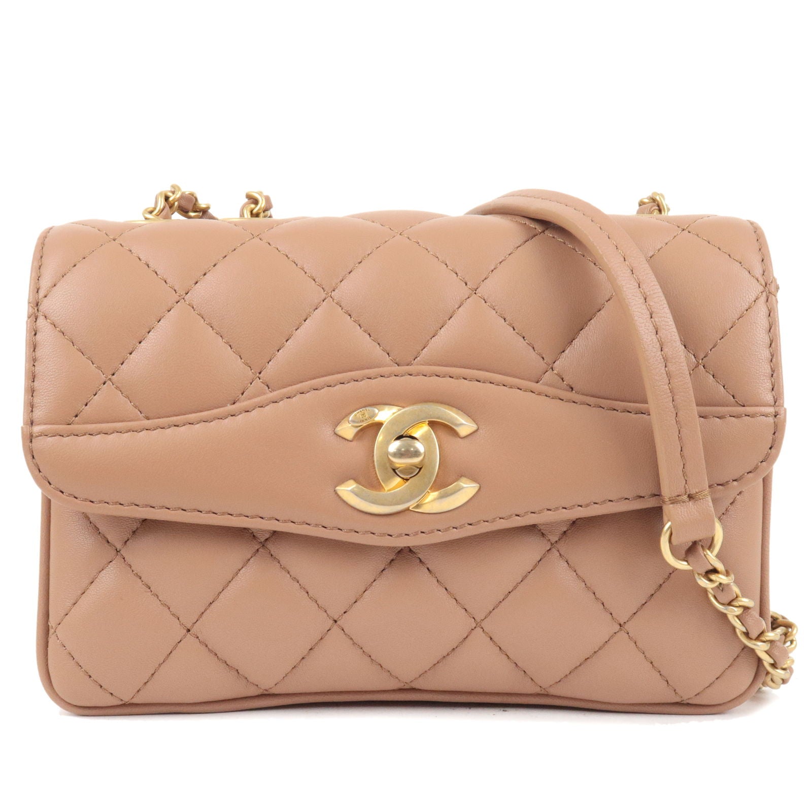 Chic Chanel Matelasse Shoulder Bag Double Flap w/ Auth. Card - Free  Shipping USA - The Happy Coin