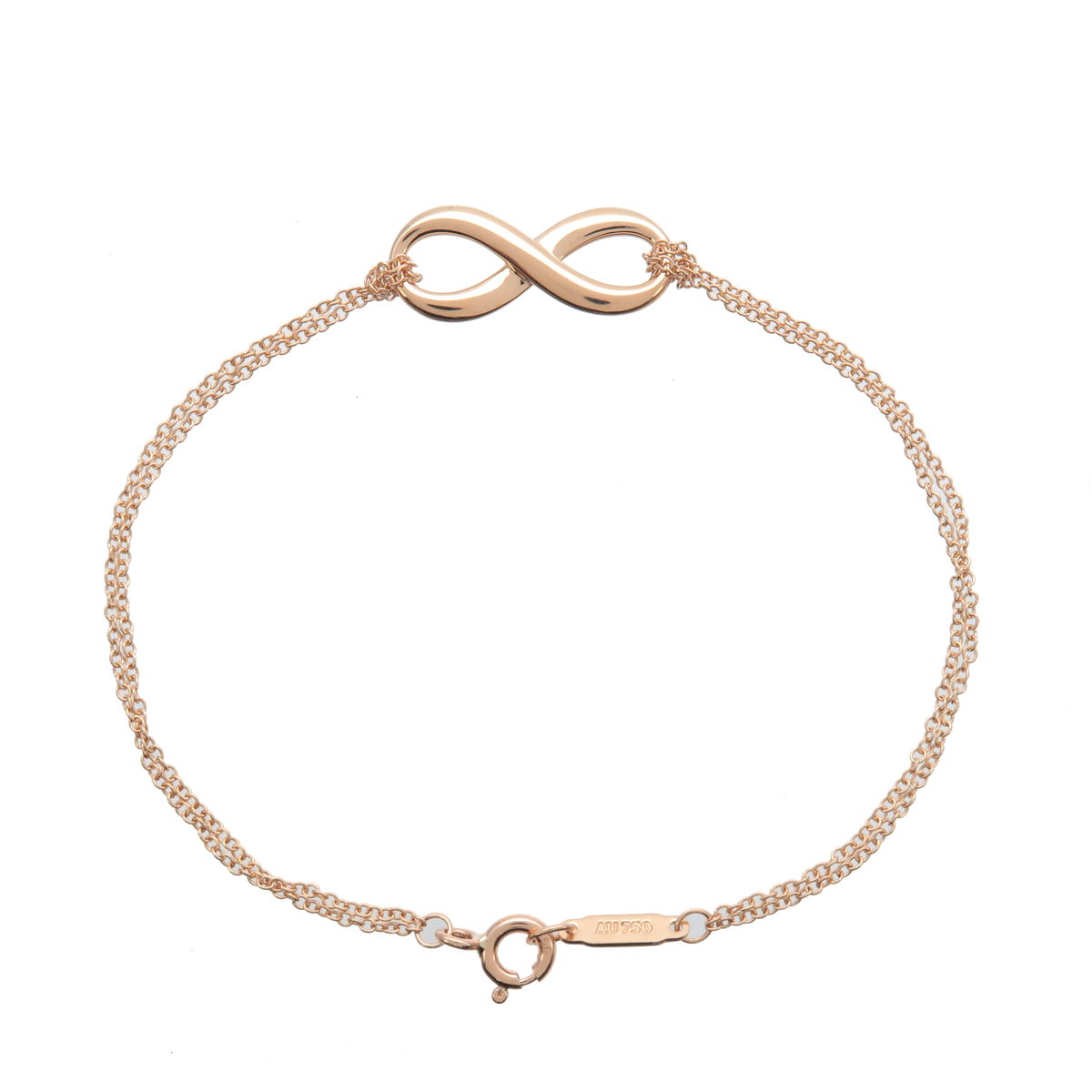 Tiffany infinity bracelet hot sale rose gold