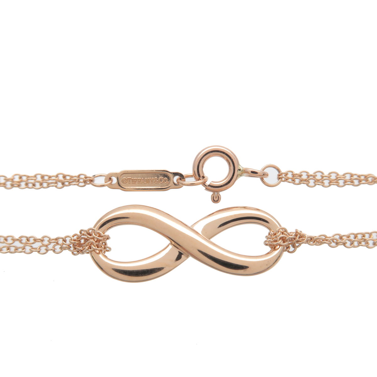 Tiffany&Co. Tiffany Infinity Bracelet K18PG 750 Rose Gold