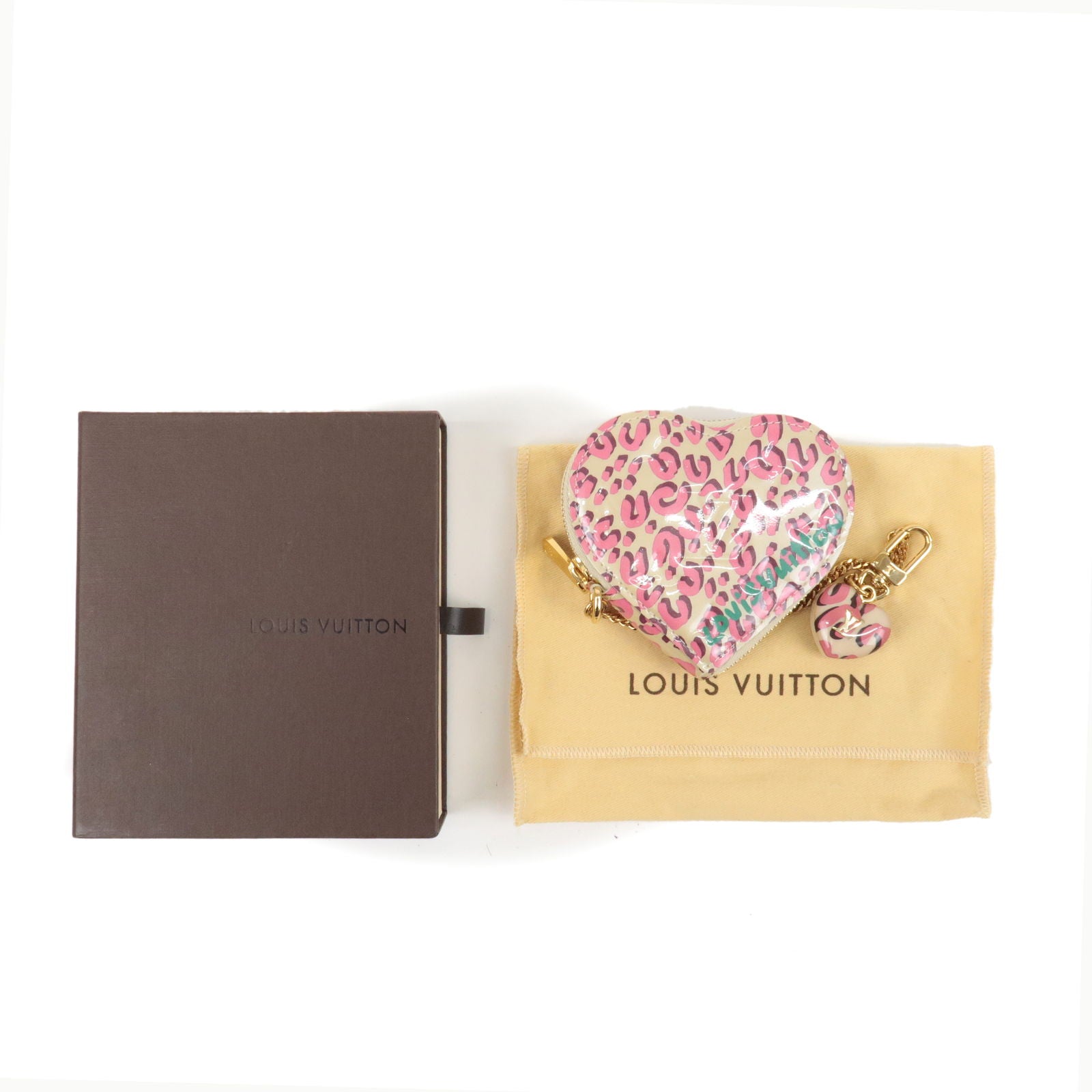 Louis - ep_vintage luxury Grow - Monogram - Vuitton - Coeur - Case - Coin -  Vernis - M91473 – dct - Porte - Pochette Louis Vuitton en toile monogram  marron et cuir naturel - Monnaie