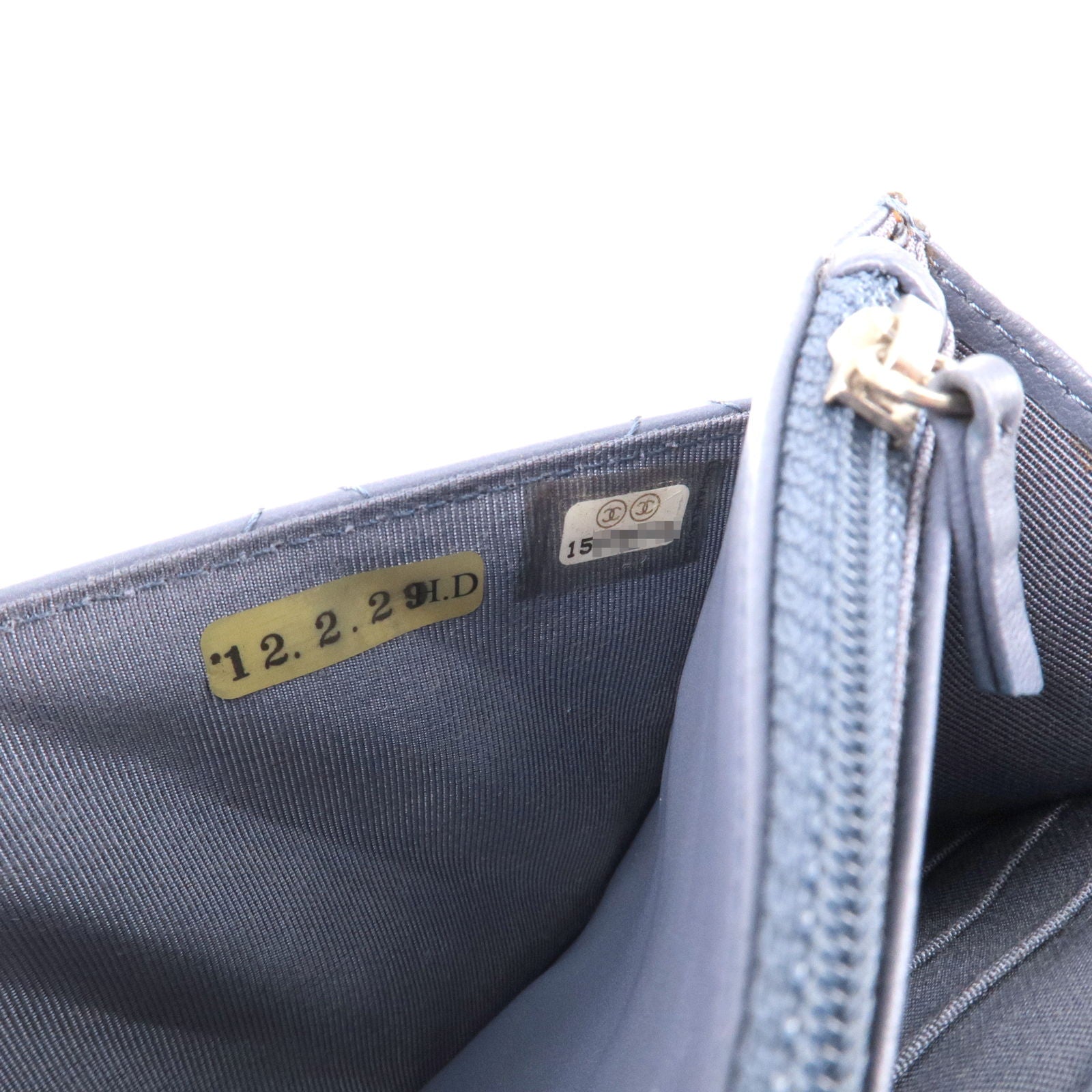 CHANEL, Bags, Nwt Chanel Beige Grain Leather Mini Zipper Wallet Coin Purse
