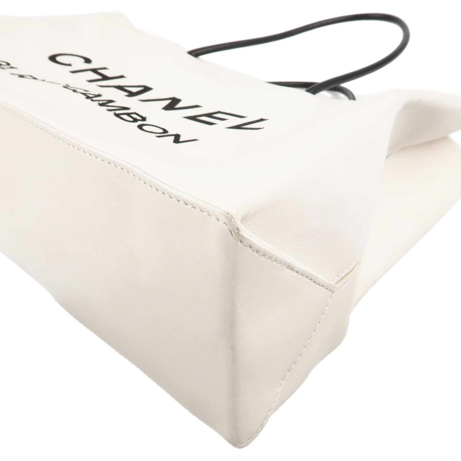 large white chanel bag