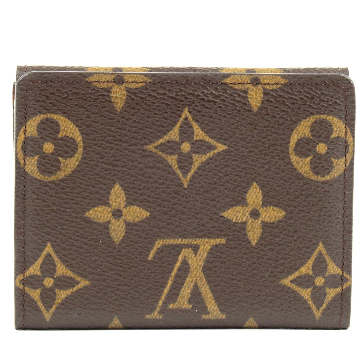 Louis Vuitton Coin Case Wallet Monogram Ludlow M61927 Brown Free