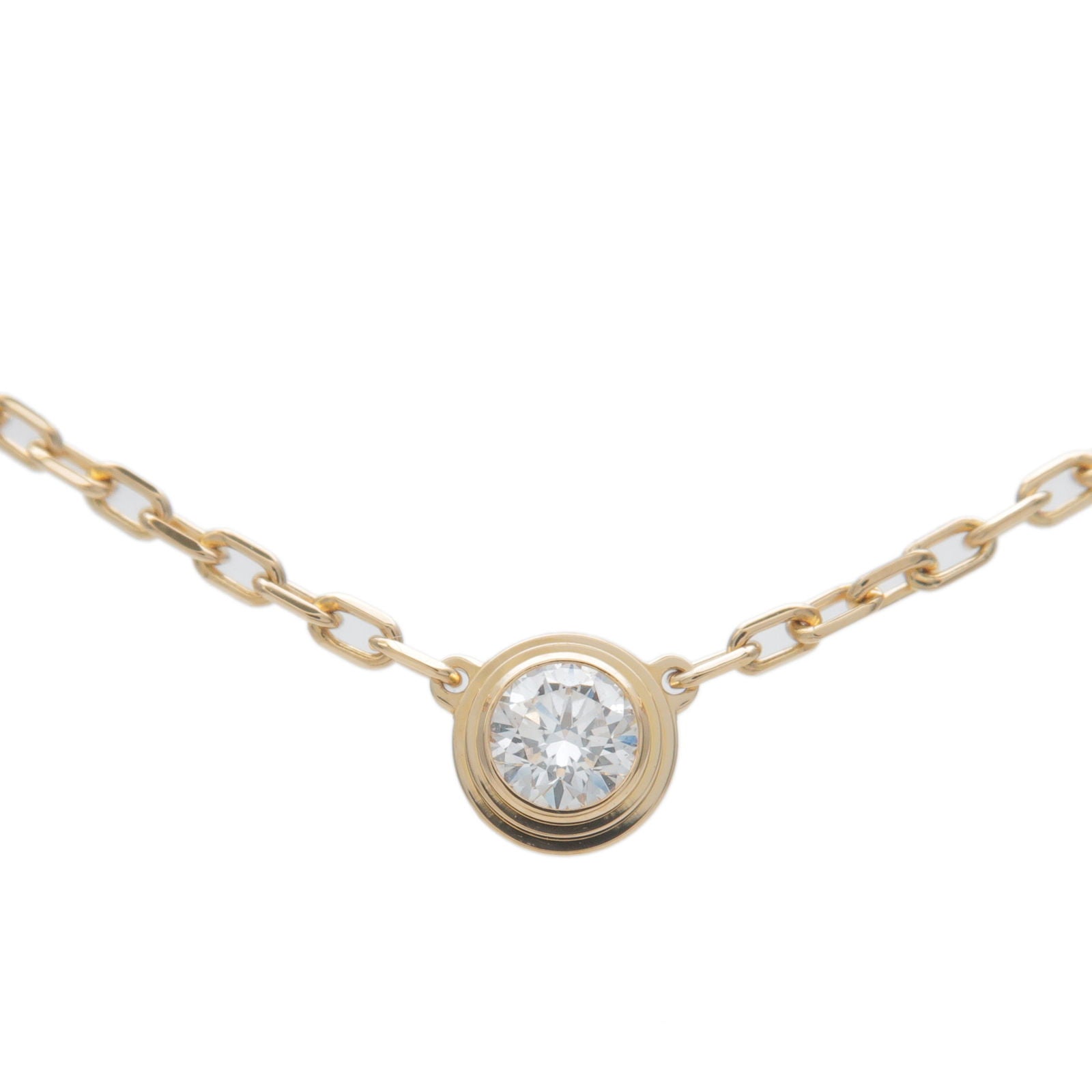 Cartier-Diamant-Légers-de-Cartier-SM-1P-Diamond-Necklace-K18YG