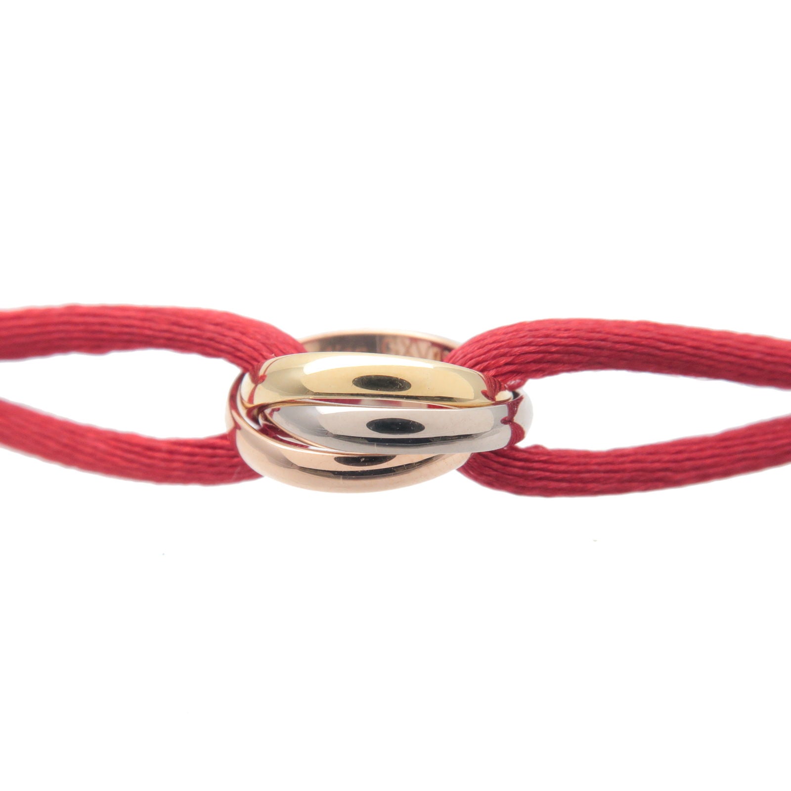 Cartier red deals rope bracelet