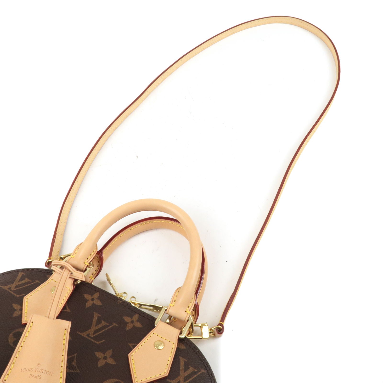 Louis Vuitton Handbag Alma BB New in Box Paris Shopping Bag Box Receipt  Dustbag