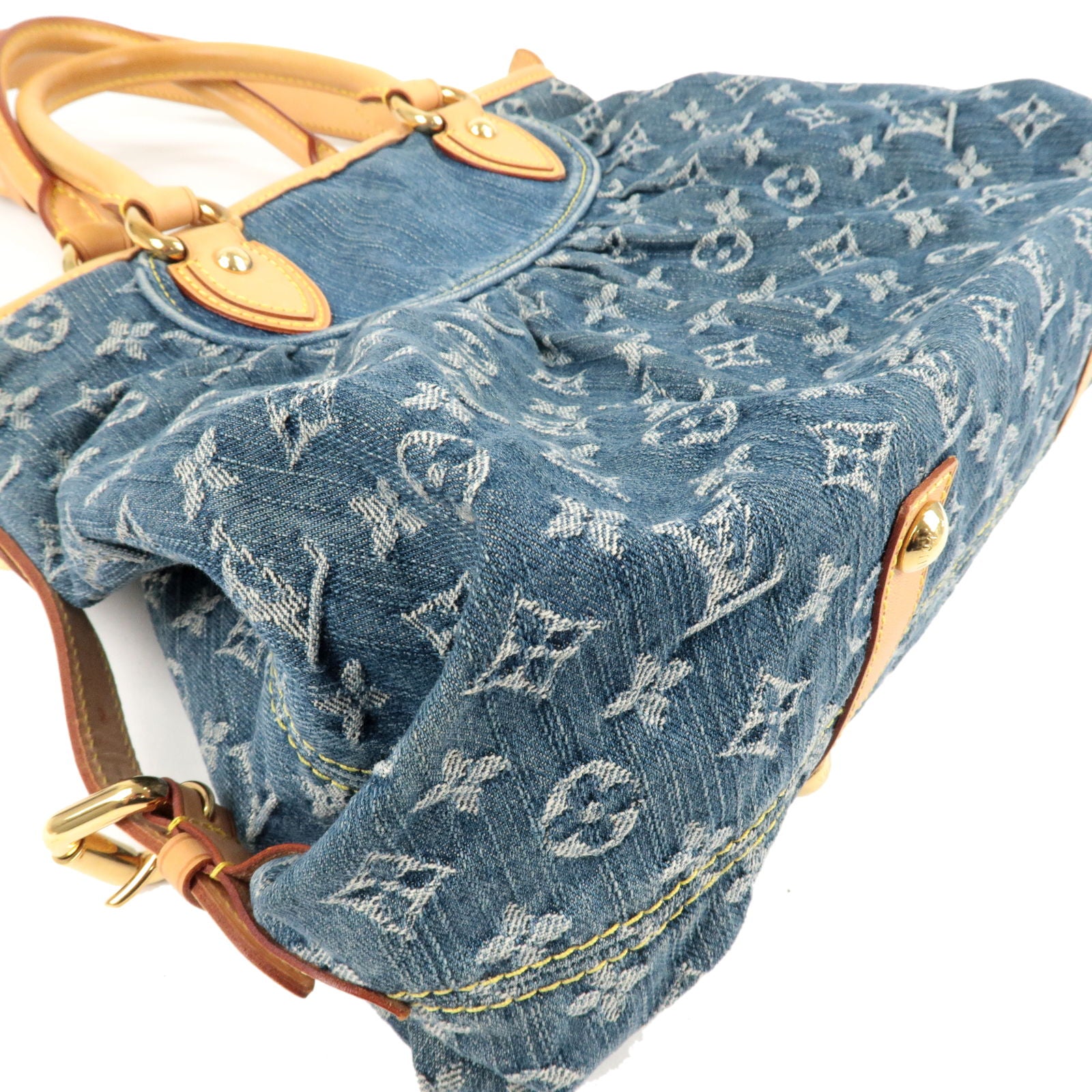Louis Vuitton Blue Denim NEO CABBY MM bag