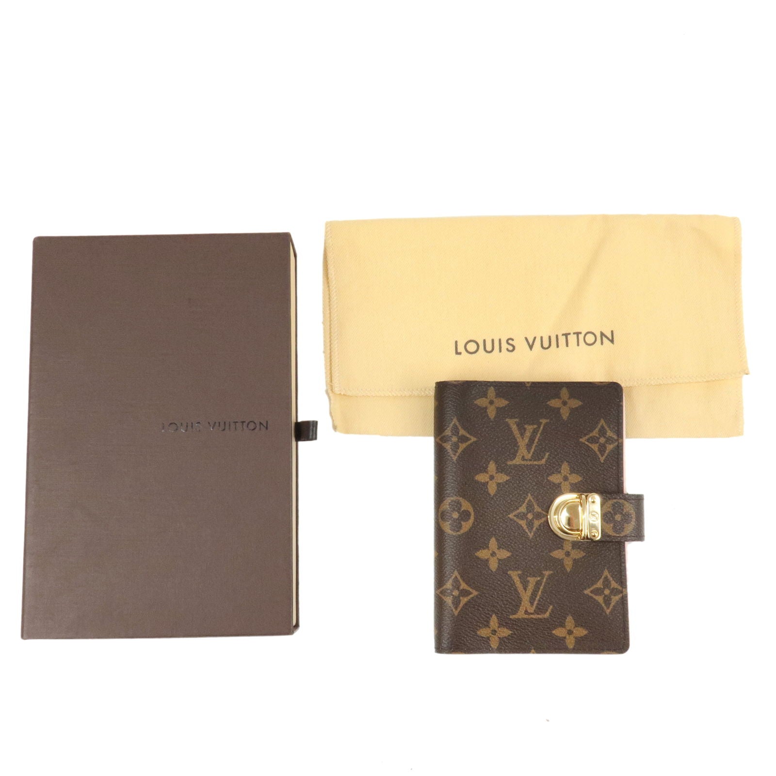 LOUIS VUITTON Monogram Day Planner Cover iPhone Case Wallet 5Set LV Auth  tb633 Cloth ref.937095 - Joli Closet