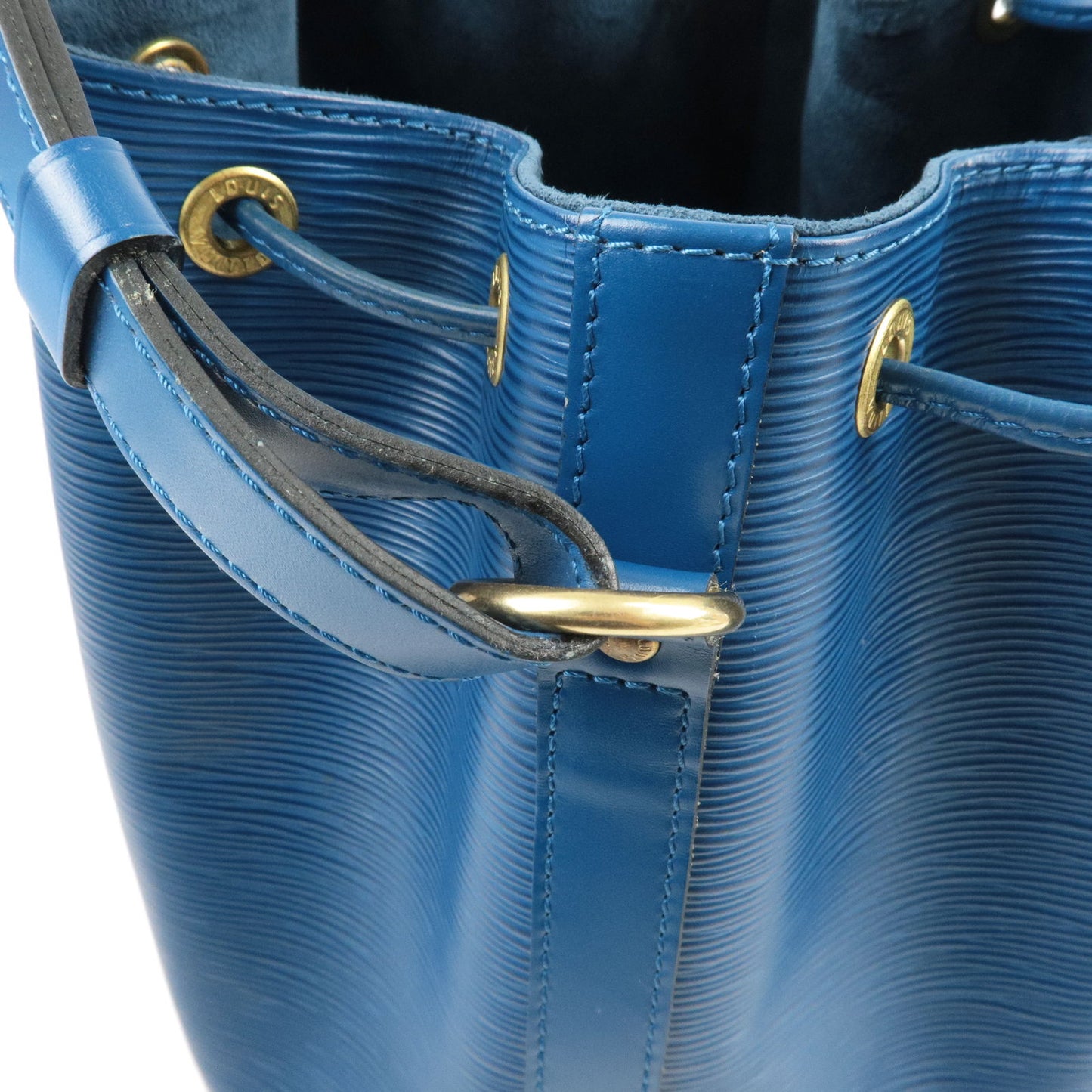 Louis Vuitton Epi Petit Noe Shoulder Bag Toledo Blue M44105