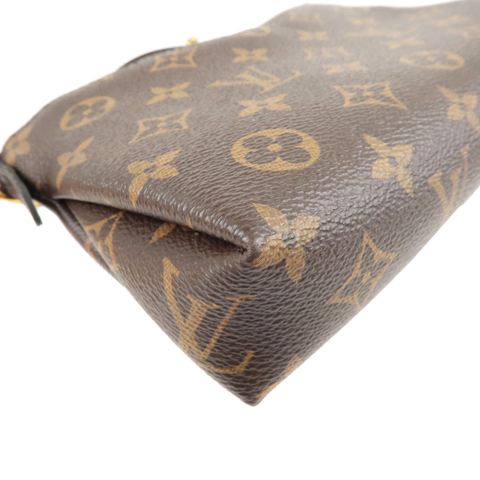 Pallas - Noir - Clutch - Bag - Vuitton - 2Way - Monogram - M41639