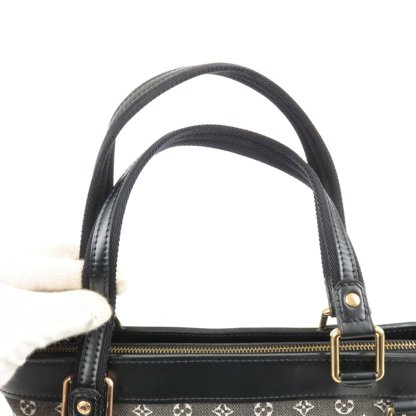 Louis Vuitton Monogram Mini Lucille PM Hand Bag Noir M92684