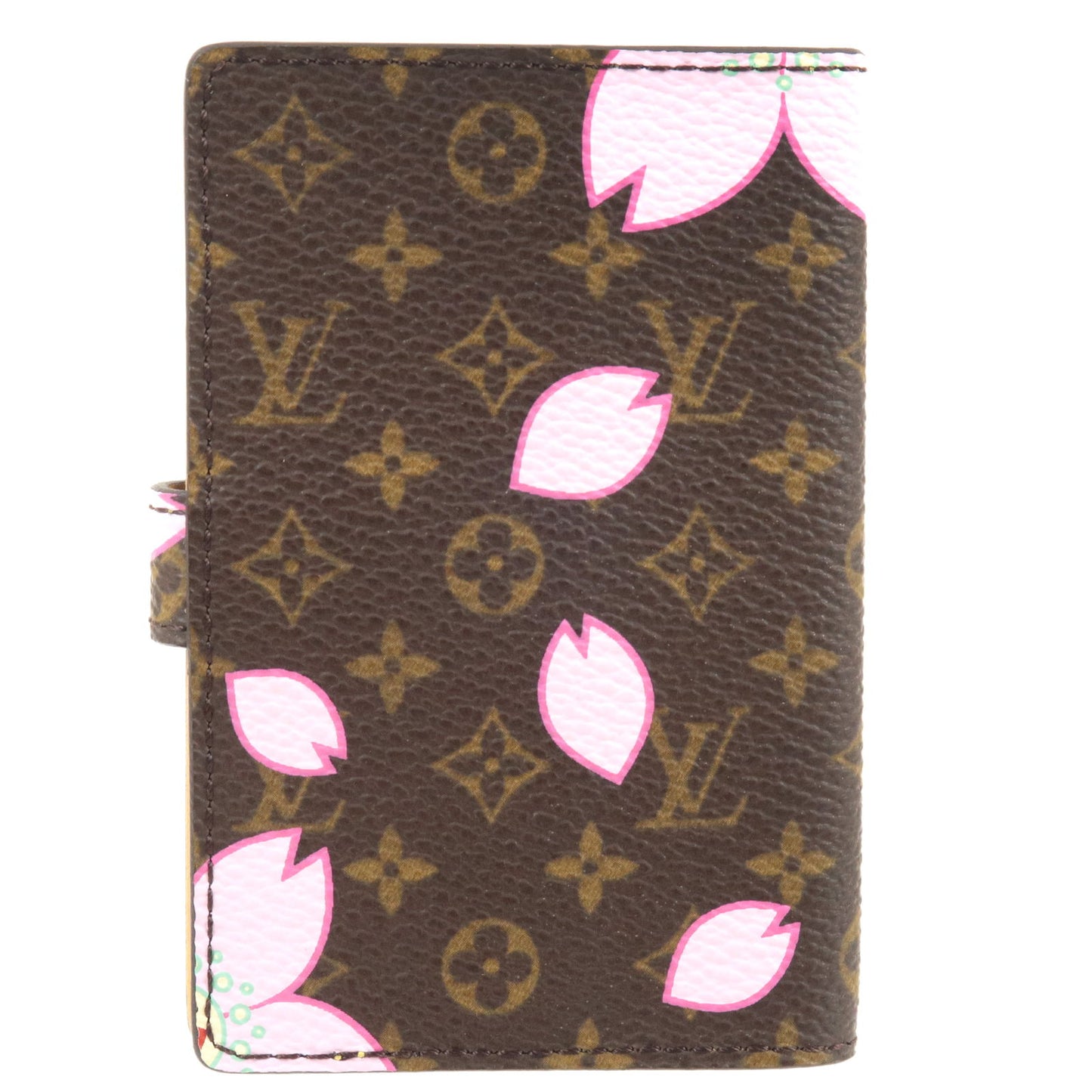 Louis Vuitton Pink Cherry Blossom Monogram Mini Agenda Cover