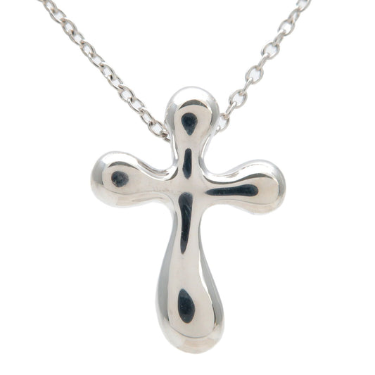 Tiffany&Co.-Small-Cross-Pendant-Necklace-SV925-Silver