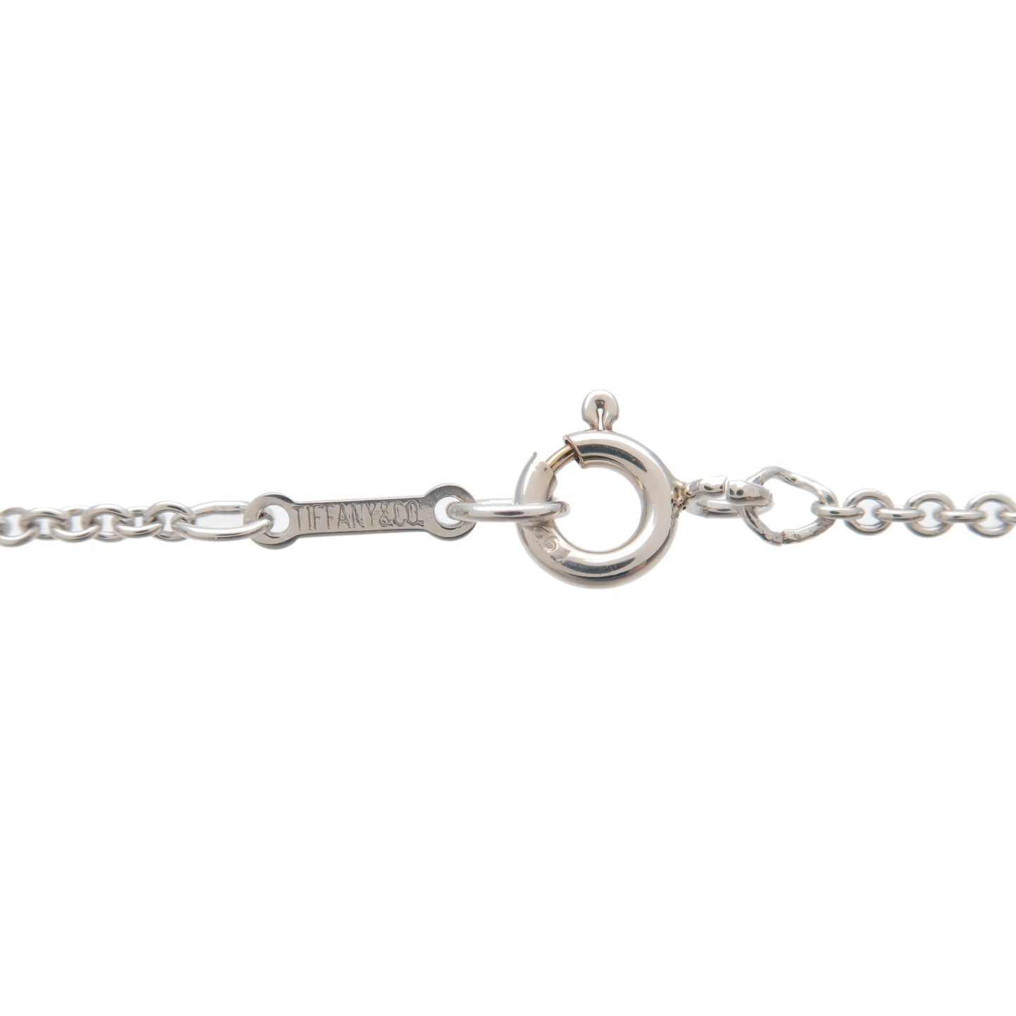 Tiffany&Co. Open Heart Necklace Medium SV925 Silver