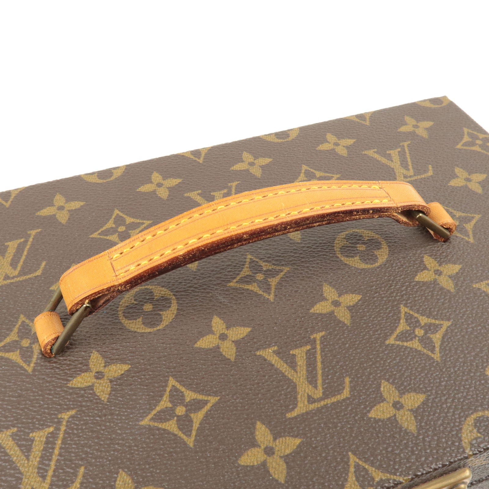 Louis-Vuitton-Monogram-Cosmetic-Case-Vanity-Bag-Make-up-Box – dct