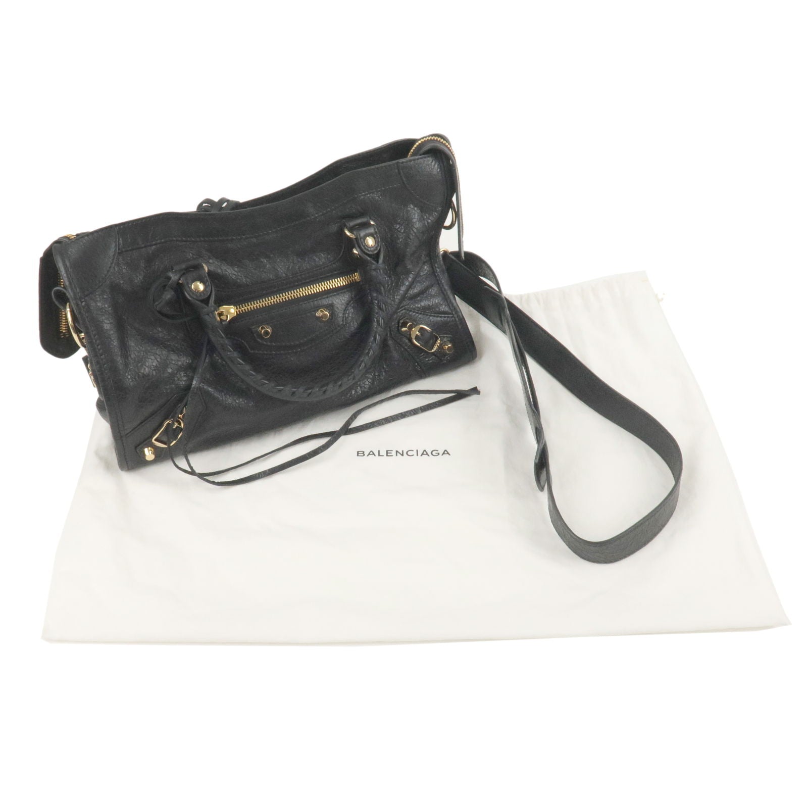 vores Ib Opdagelse 431621 – dct - Bag - 2Way - adidas originals waist bag multicolor - Hand -  BALENCIAGA - City - ep_vintage luxury Store - Black - Classic - Leather