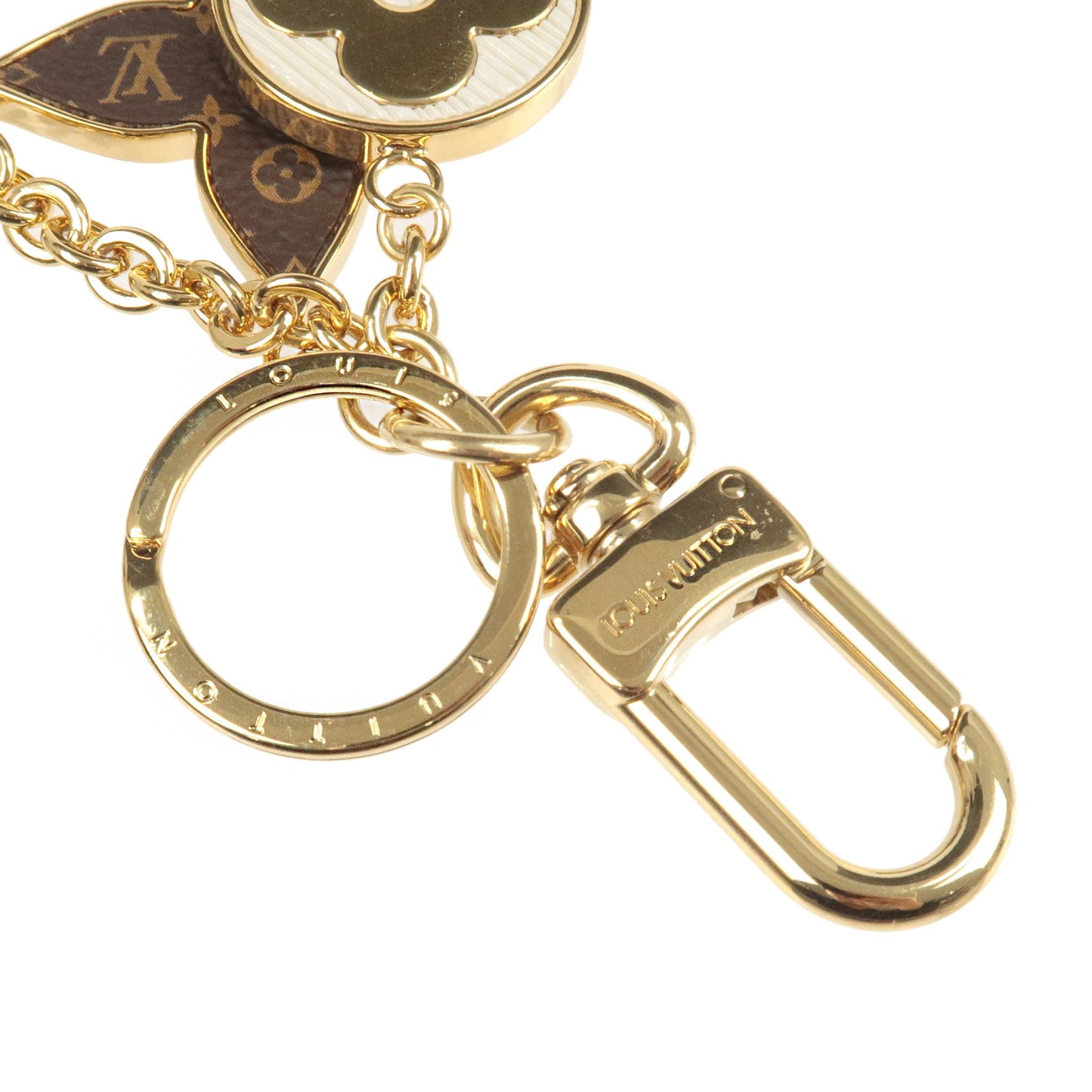 Louis Vuitton Portocle Spring Street Bag Charm Gold M69008