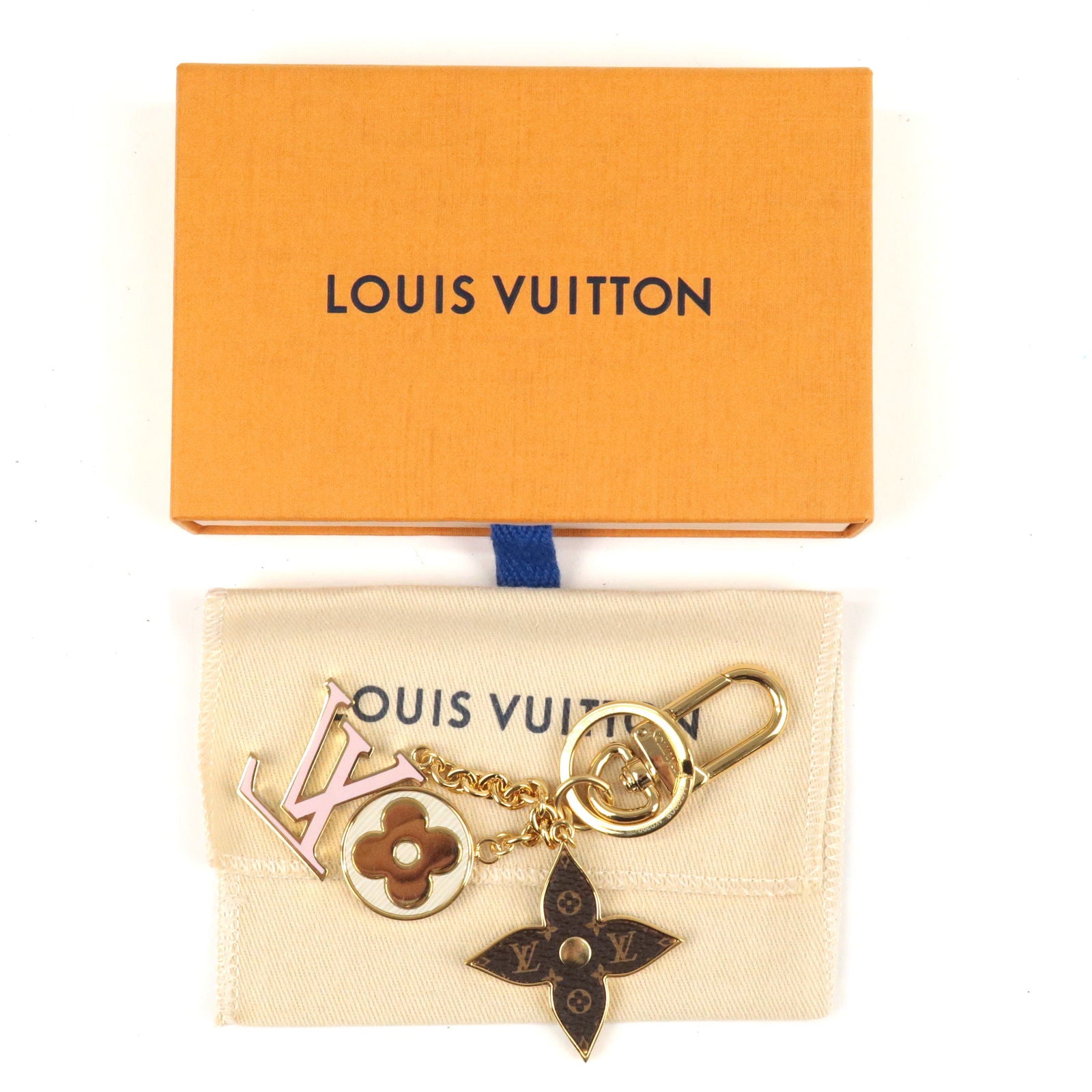 Genuine Louis Vuitton Gold Keychain-bagcharm With Box -  India